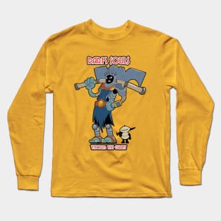 Yhorm The Giant in Cuphead Style! Long Sleeve T-Shirt